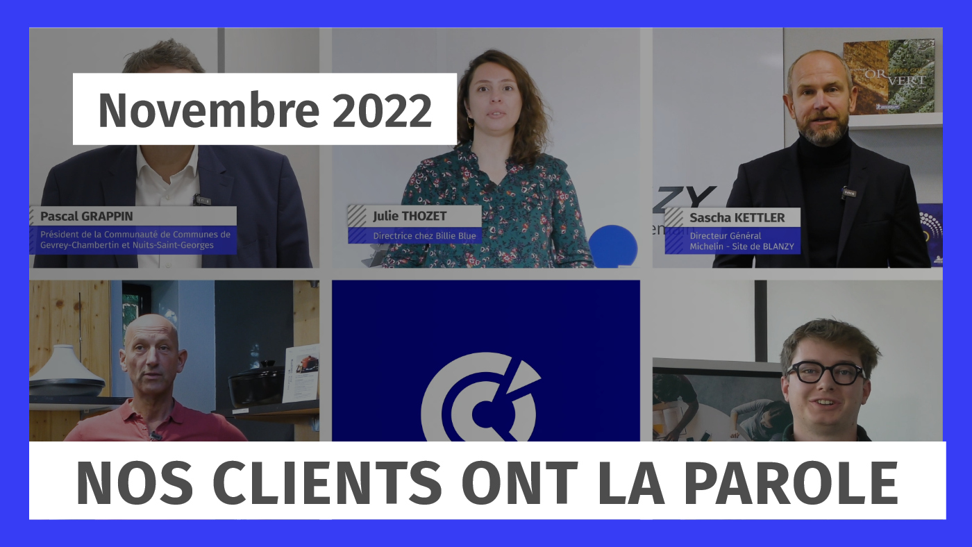 Nos clients ont la parole - Novembre 2022